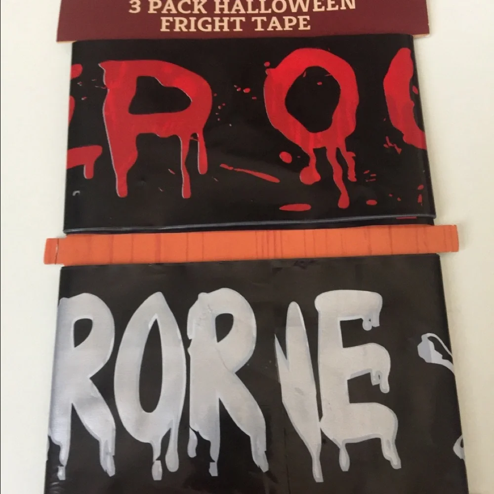 3 PACK HALLOWEEN FRIGHT TAPE